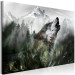 Canvas Howling Wolf (1 Part) Wide 125949 additionalThumb 2