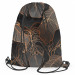 Backpack Abstract leaves - an intriguing composition with a geometric motif 147349