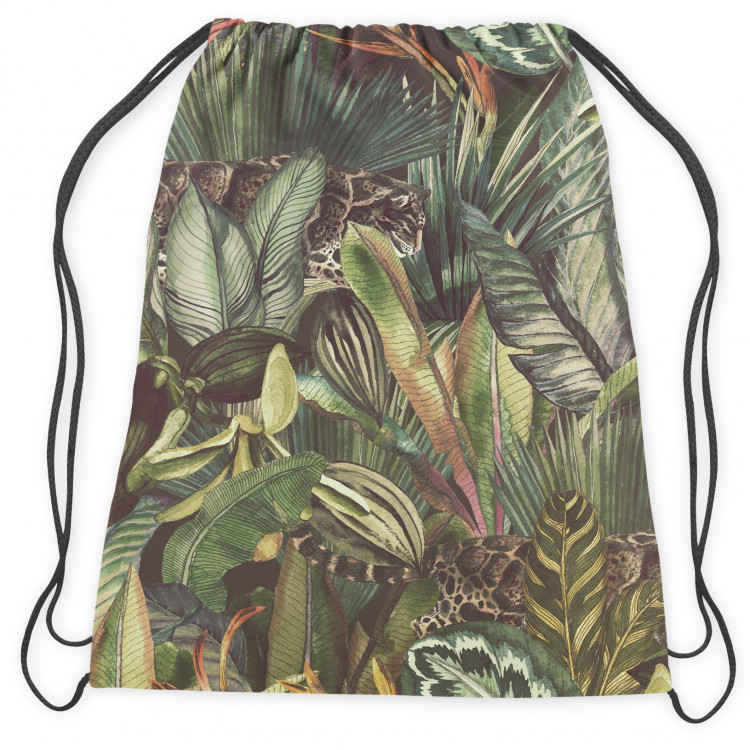 Backpack Tigers among leaves - a composition inspired by the tropical jungle 147549 additionalImage 2