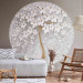 Round wallpaper Decorative Magnolia - Blooming Tree With White Flowers 149149 additionalThumb 2