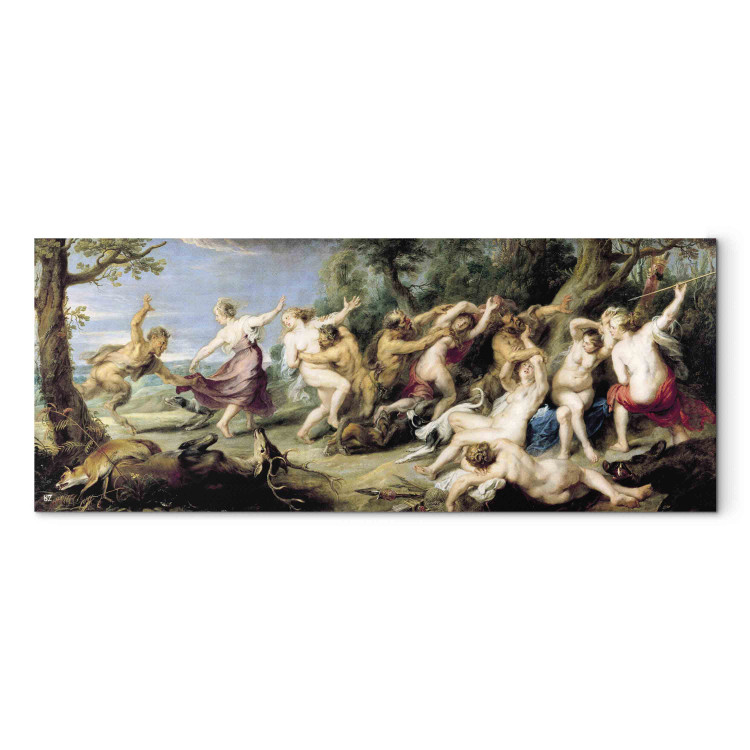 Canvas Diana and her Nymphs Surprised by Fauns 154049