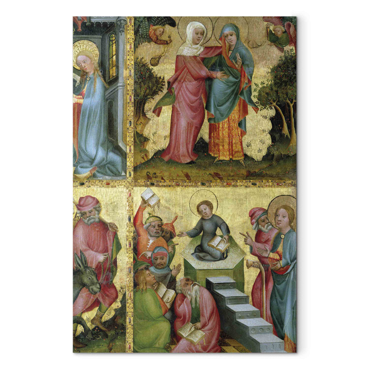 Canvas The Visitation and the Dispute with Doctors, from the Buxtehude Altar 158149 additionalImage 7