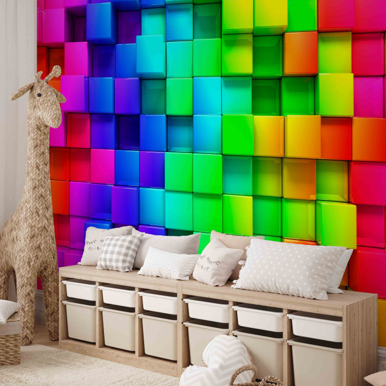 Wall Mural Colourful Cubes 61949 additionalImage 5