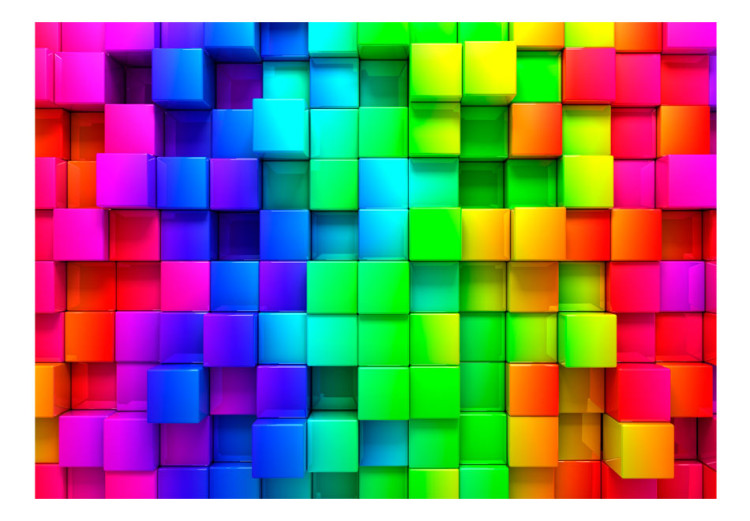 Wall Mural Colourful Cubes 61949 additionalImage 1