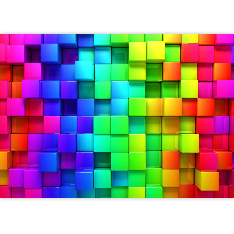 Wall Mural Colourful Cubes 61949 additionalImage 3