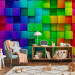 Wall Mural Colourful Cubes 61949 additionalThumb 6