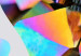 Canvas Rainbow abstraction - colorful shape with non-obvious geometry 117459 additionalThumb 5