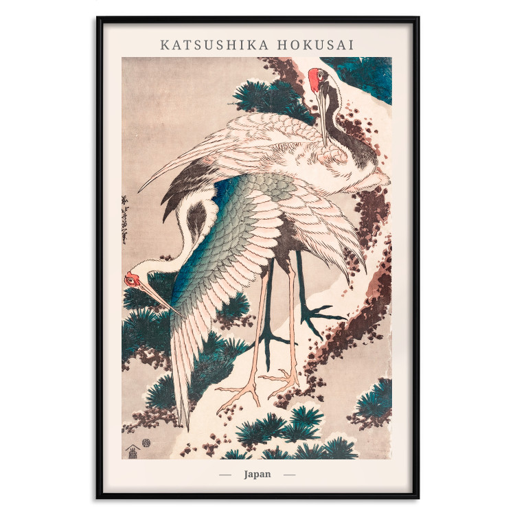 Poster Japanese Cranes 142559 additionalImage 18