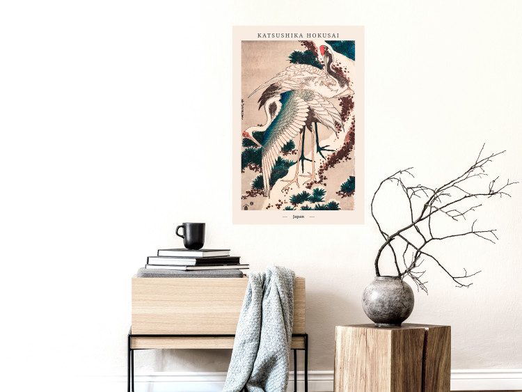Poster Japanese Cranes 142559 additionalImage 9