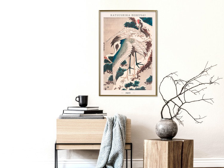 Poster Japanese Cranes 142559 additionalImage 13
