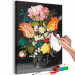 Paint by Number Kit Colorful Flowers - Bouquet of Tulips, Peonies and Lily of the Valley in a Vase 147659 additionalThumb 7