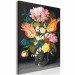 Paint by Number Kit Colorful Flowers - Bouquet of Tulips, Peonies and Lily of the Valley in a Vase 147659 additionalThumb 6