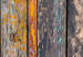Wall Mural Wooden Rainbow 125069 additionalThumb 3