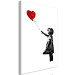 Canvas Banksy: Girl with Balloon (1 Part) Vertical 132469 additionalThumb 2