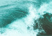 Canvas A peaceful wave - deep green sea with a small wave in the foreground 135279 additionalThumb 5