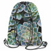 Backpack Symmetry of succulents - a plant composition with rich detailing 147379