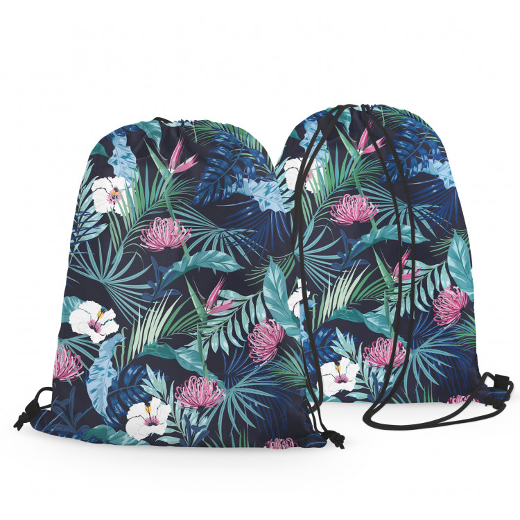 Backpack Cozy jungle - a botanical composition with tropical plants 147479 additionalImage 3