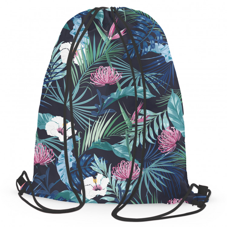 Backpack Cozy jungle - a botanical composition with tropical plants 147479