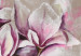 Canvas Pastel Magnolias (1-piece) - Artistic flowers on a beige background 48479 additionalThumb 3