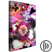 Canvas Plant madness - lush flowers in purple and pink colors 117989 additionalThumb 6