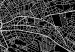 Canvas Dark Map of Hamburg (1 Part) Vertical 118089 additionalThumb 5