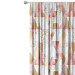 Decorative Curtain Geometric patchwork - design with triangles, marble and gold pattern 147189 additionalThumb 6