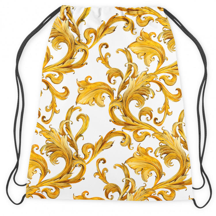 Backpack Golden arabesque - rich details with acanthus leaves in baroque style 147589 additionalImage 2