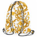 Backpack Golden arabesque - rich details with acanthus leaves in baroque style 147589