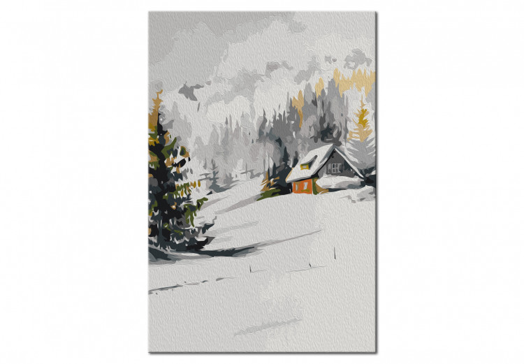 Paint by Number Kit Winter Cottage 130699 additionalImage 5