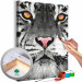 Paint by Number Kit Regal White Tiger 138499