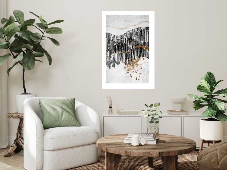Poster Wild Paths - An Abstract Representation of the Mountain Landscape 145499 additionalImage 2