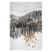 Poster Wild Paths - An Abstract Representation of the Mountain Landscape 145499