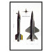 Poster North American X-15 - Rocket Plane in Projection with Dimensions 146299 additionalThumb 16