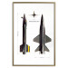 Poster North American X-15 - Rocket Plane in Projection with Dimensions 146299 additionalThumb 18