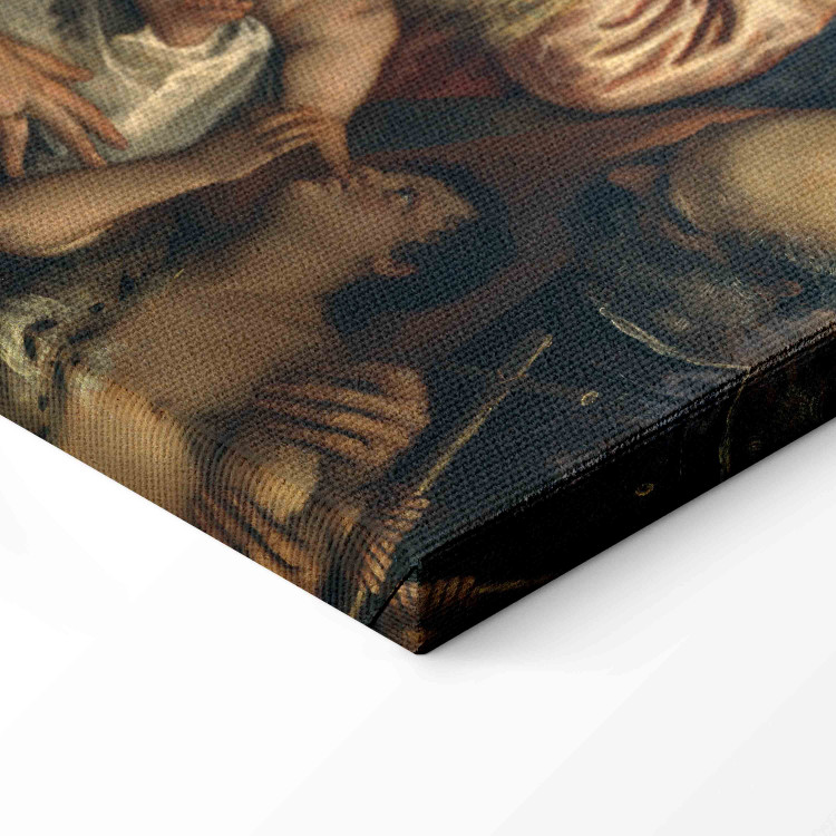 Canvas The Holy family with Saint Barbara and the young John the Baptist 155799 additionalImage 6