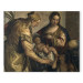 Canvas The Holy family with Saint Barbara and the young John the Baptist 155799