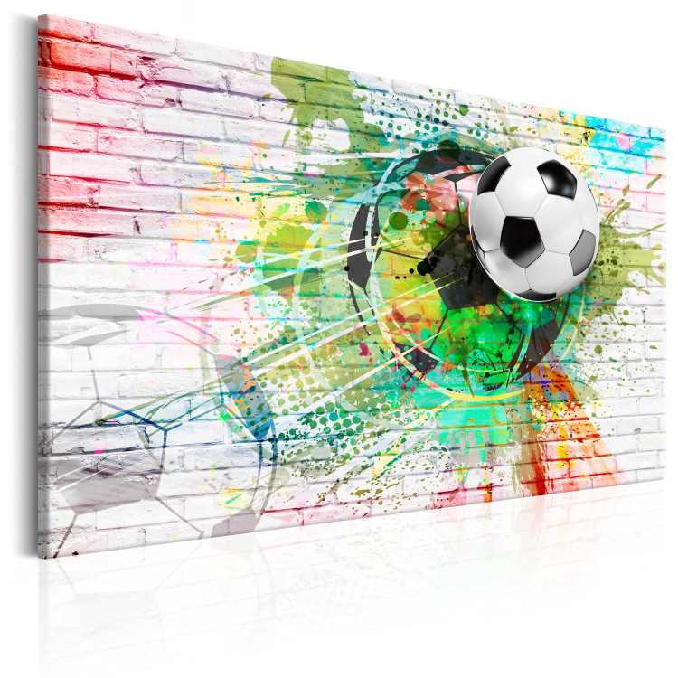 Canvas Colourful Sport (Football) 97999 additionalImage 2